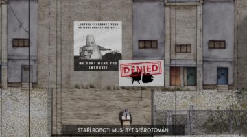 キツネの外のシリコムラードは、すでにチェコ語を話しています