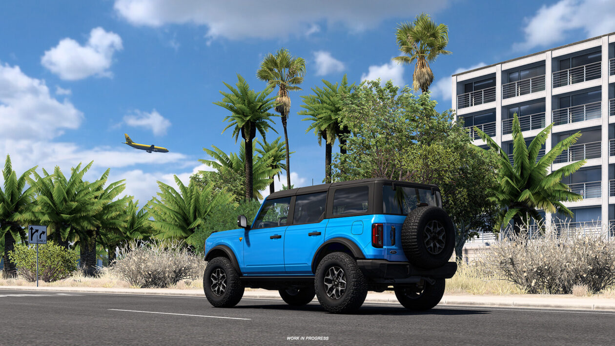 American Truck Simulator、SCSソフトウェア、SCSは、ATSに最初の車のパックを導入しました