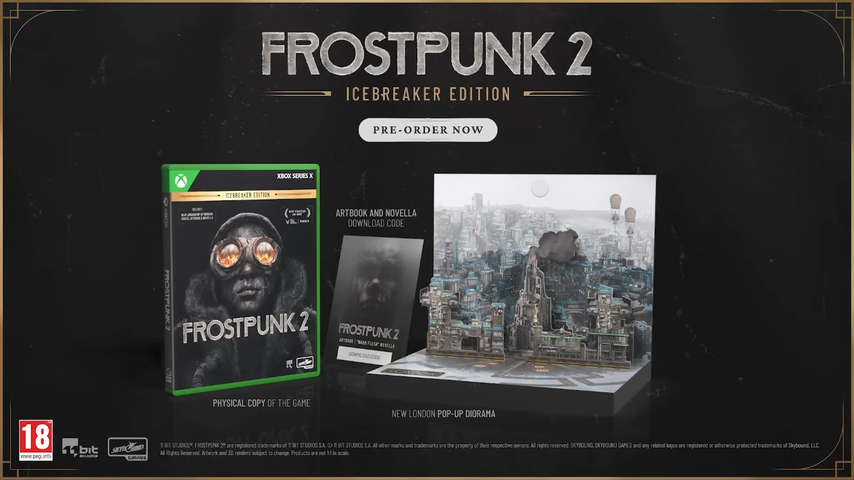 Frostpunk 2、11ビットスタジオ、Frostpunk 2は9月にコンソールに到着する予定です