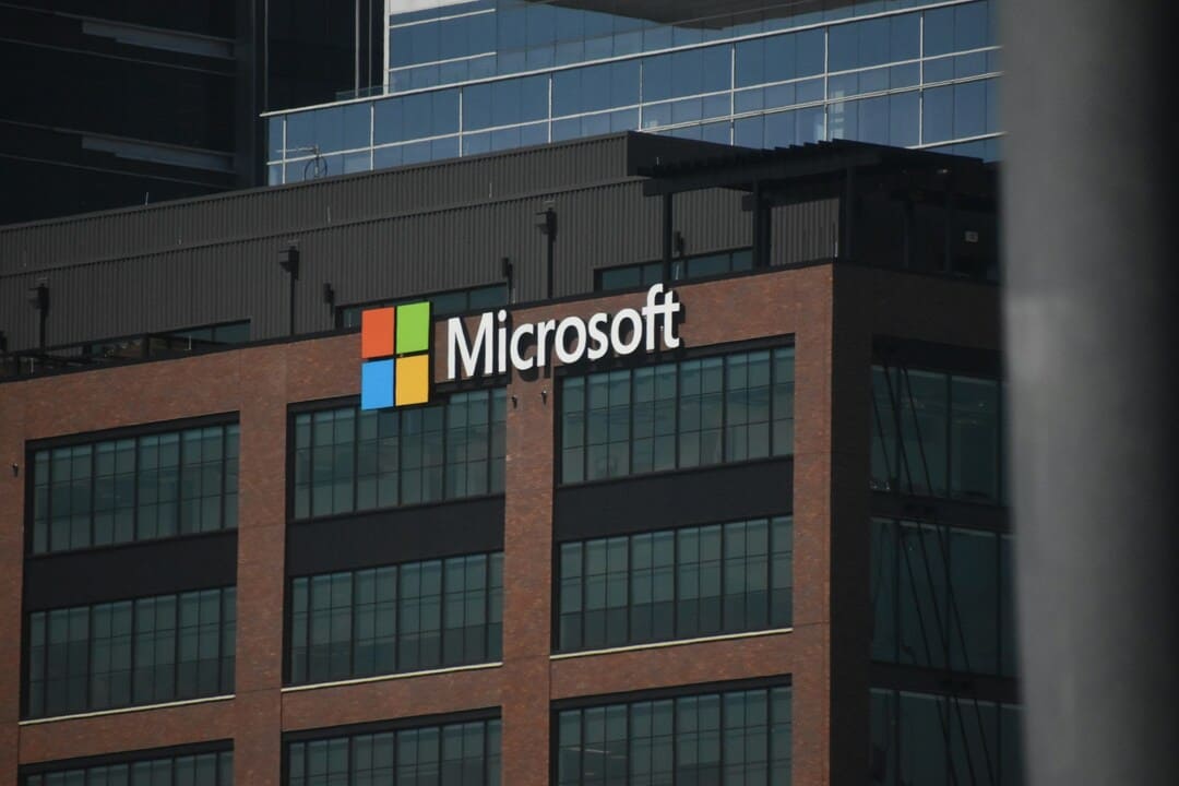 マイクロソフトのオフィスビルの写真