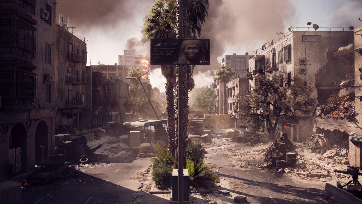 Battlefield6、Electronic Arts、Multiplayer Battlefield6が破壊に魅了されます
