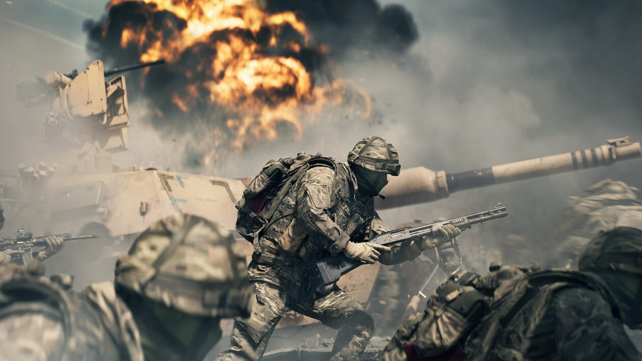 Battlefield6、Electronic Arts、Multiplayer Battlefield6が破壊に魅了されます
