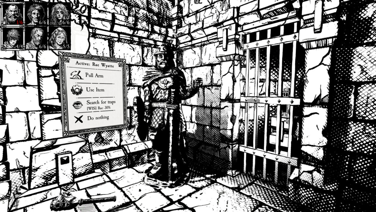 手 - ドラウンド白黒RPGはアニメーションD＆Dのようなものです