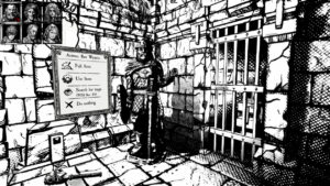 Ručně kreslené černobílé RPG je jako oživlé D&D