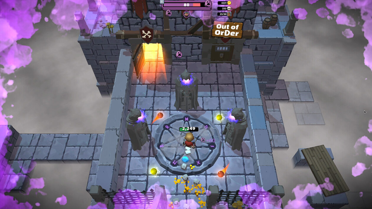 Dungero、Retrobot、新しいチェコのゲームはSteamに向かっています