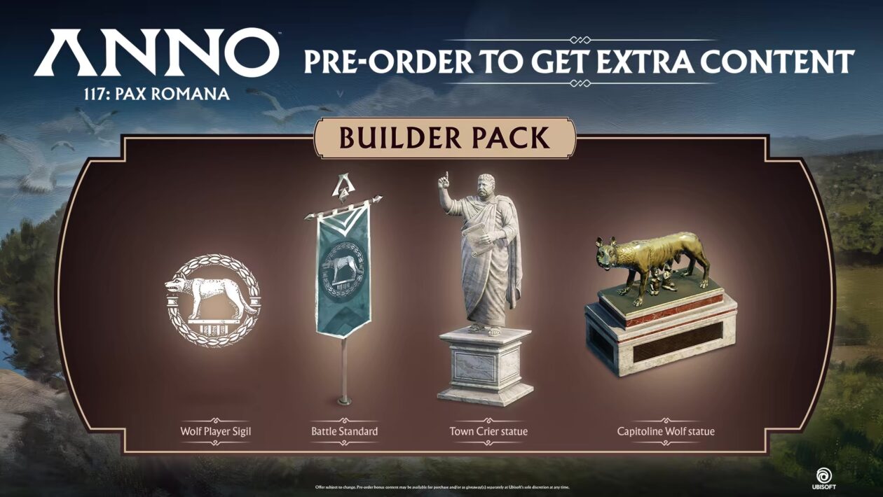 Anno 117：Pax Romana、Ubisoft、来週には特別なデモアノ117：Pax Romanaが到着します